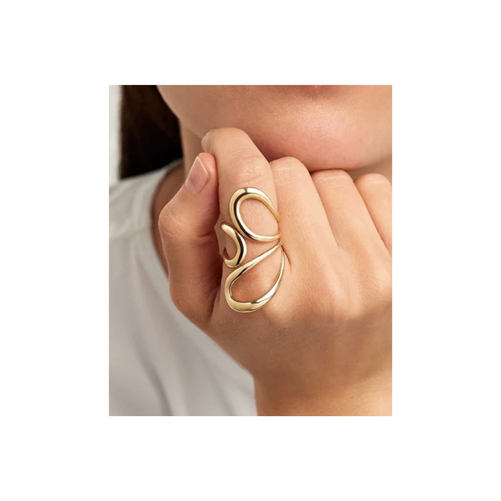 Plain Aria Jane Ring Large