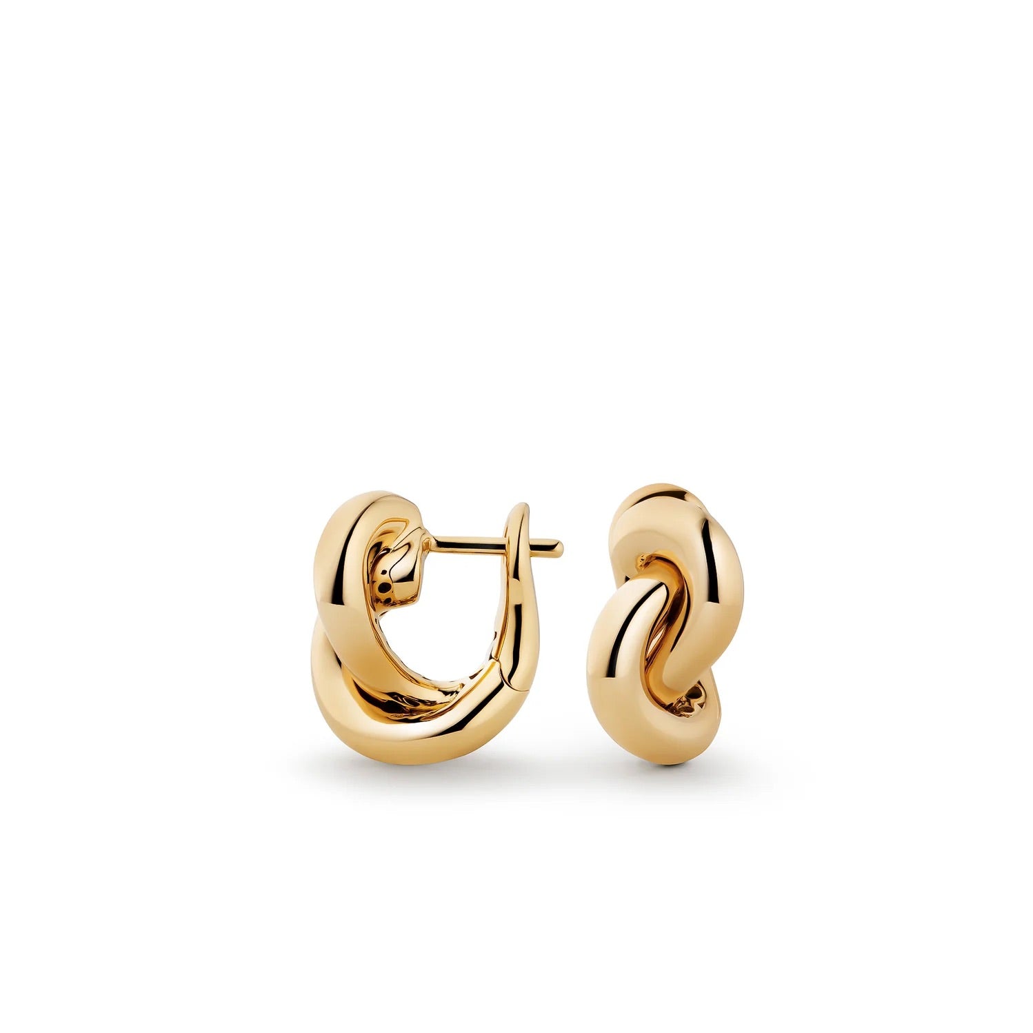earring on white background