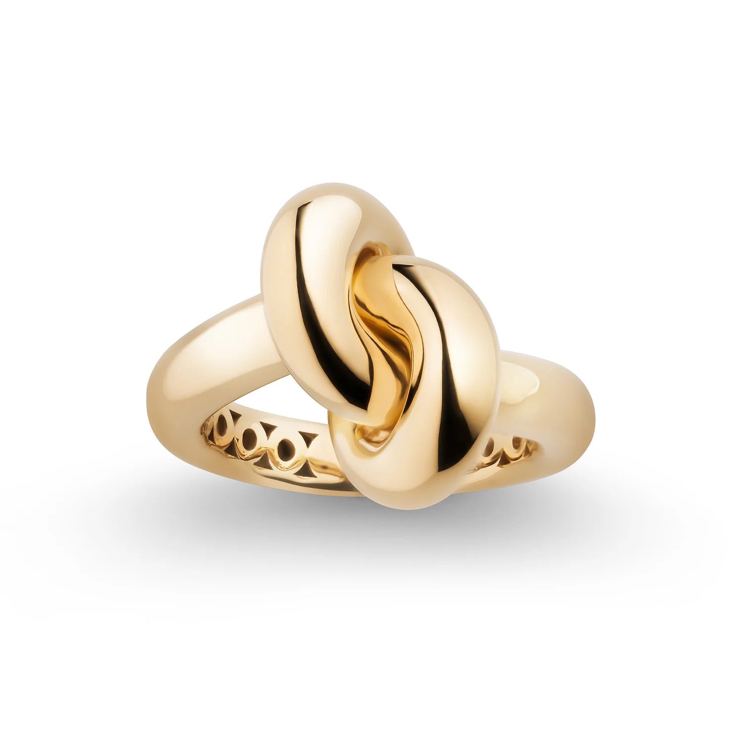 Ring on white background