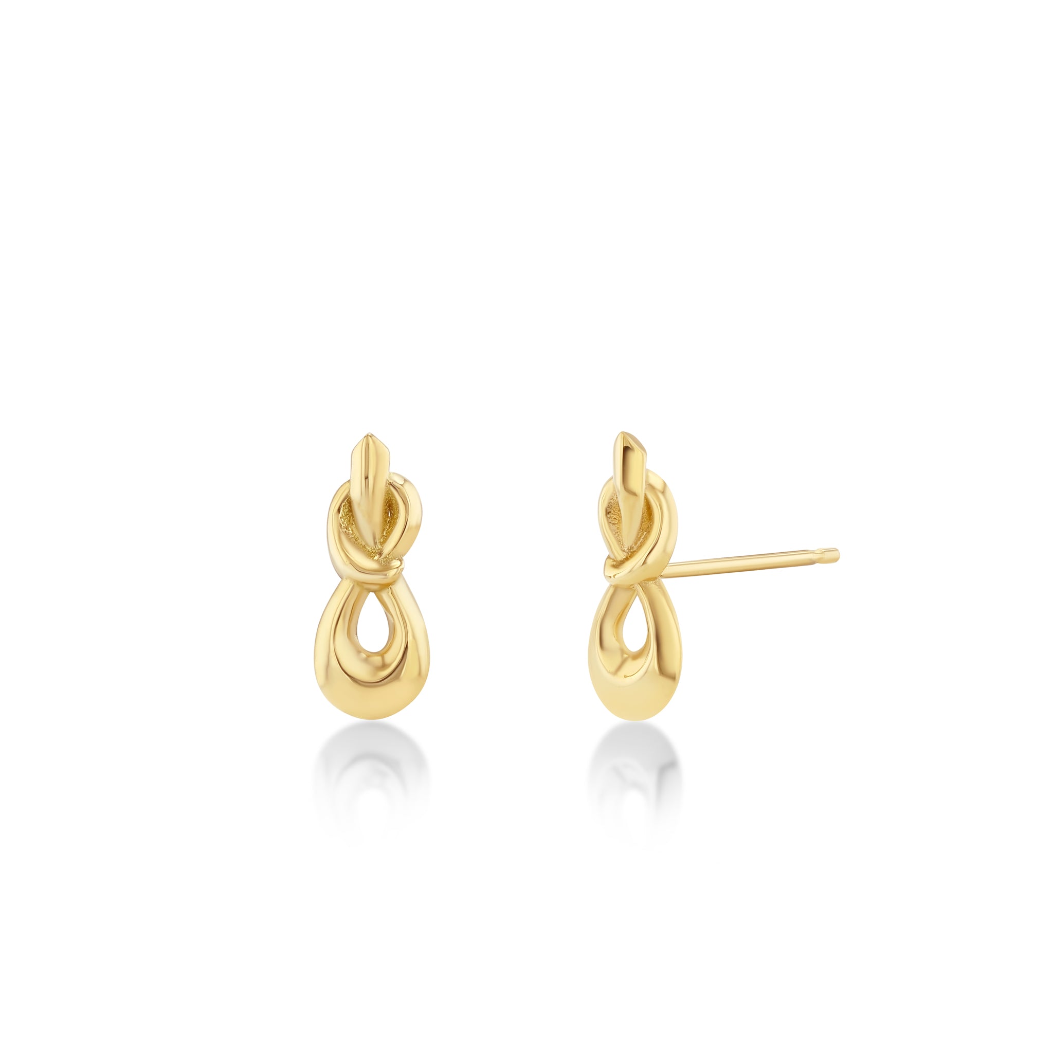 studs on white background