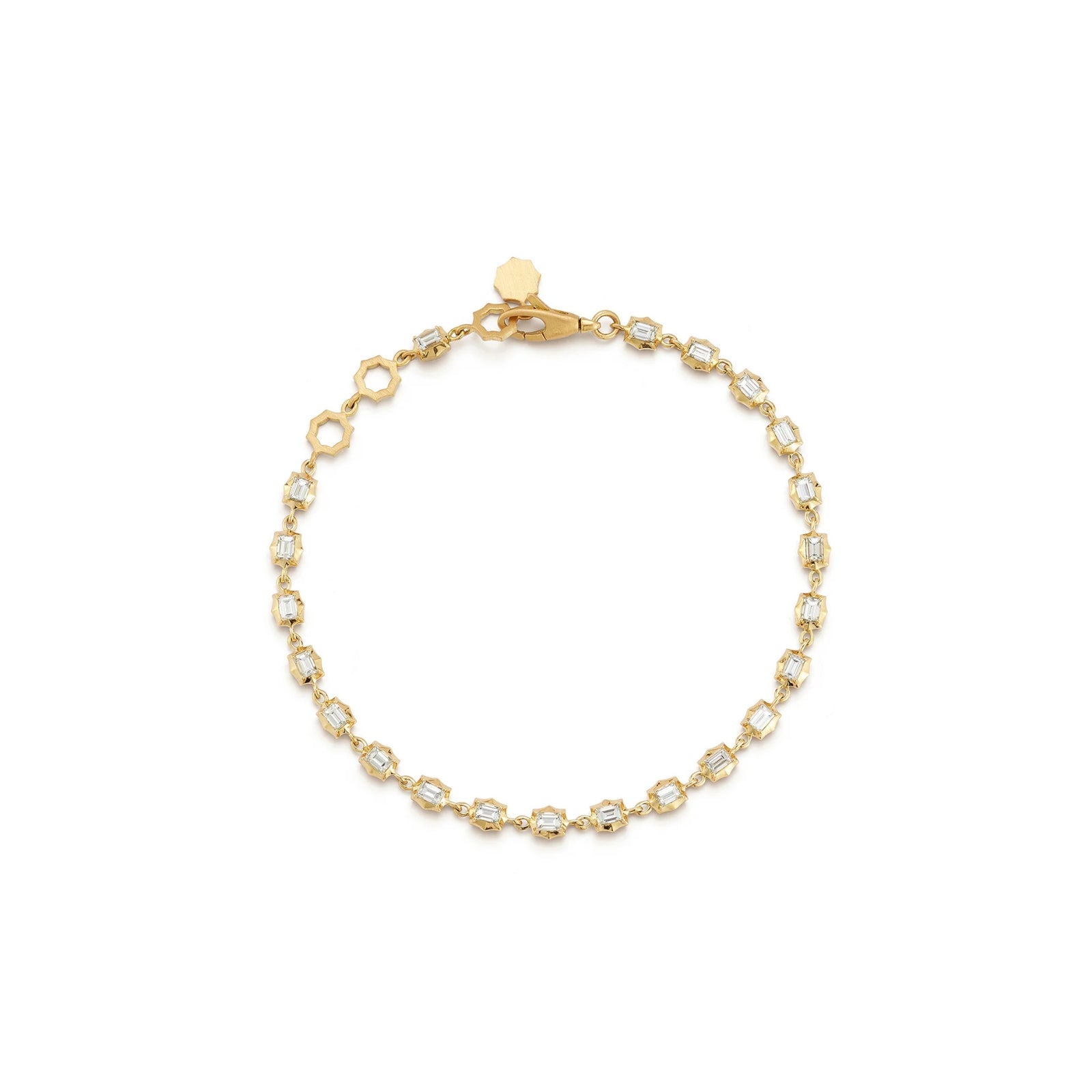 Small Vanguard Diamond Tennis Bracelet