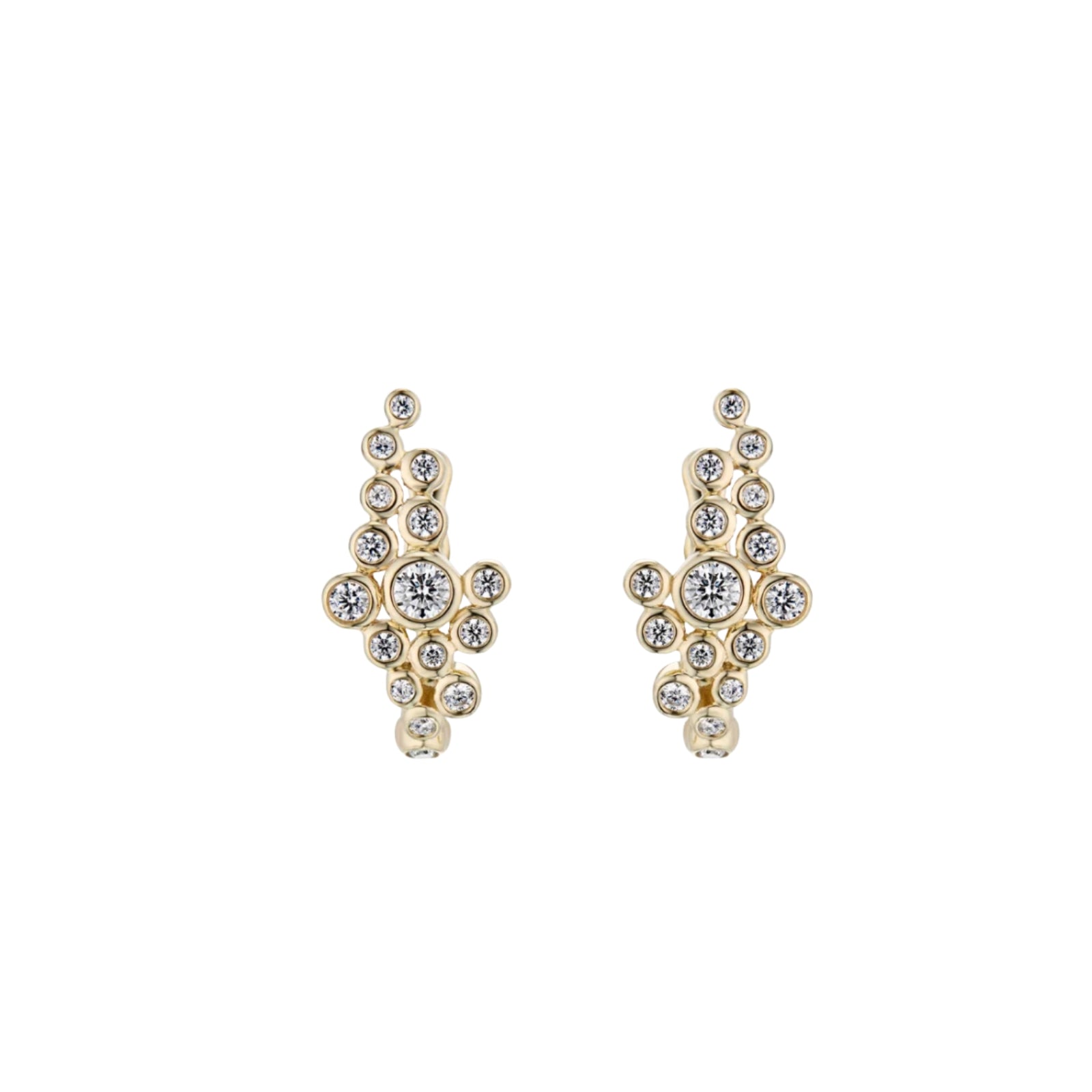 Diamond Climber Earrings
