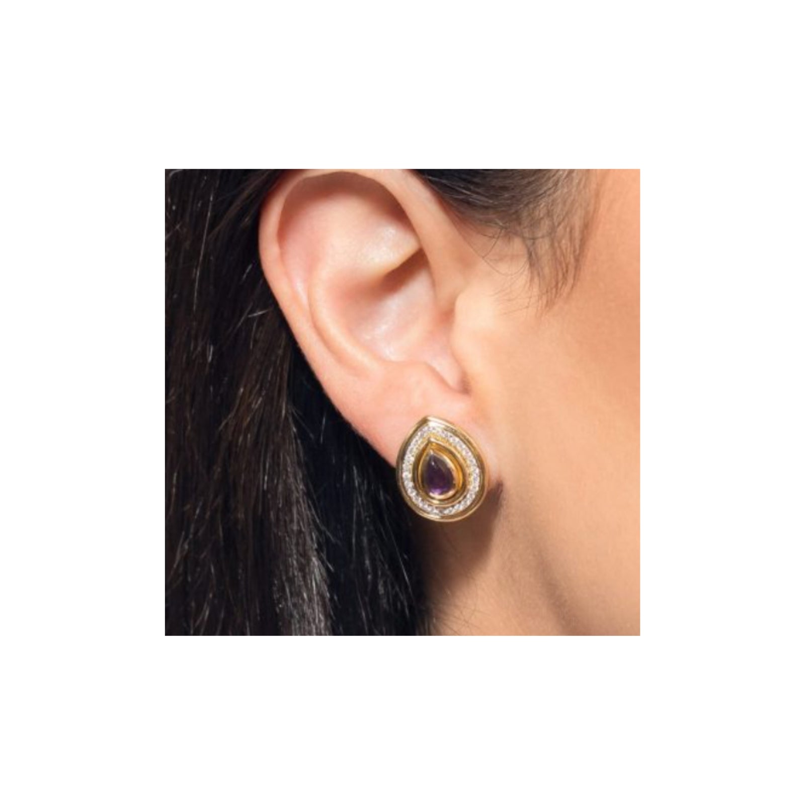 Red Garnet Mimette Studs