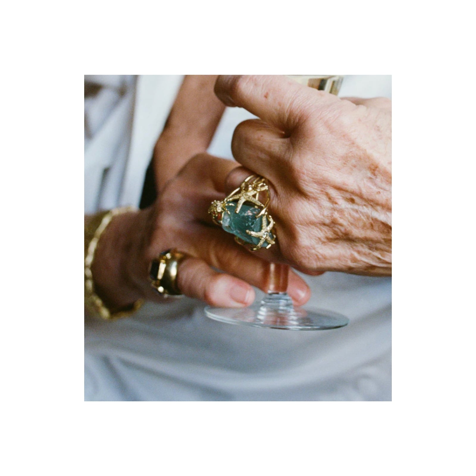 Aquamarine Vita Marina Ring