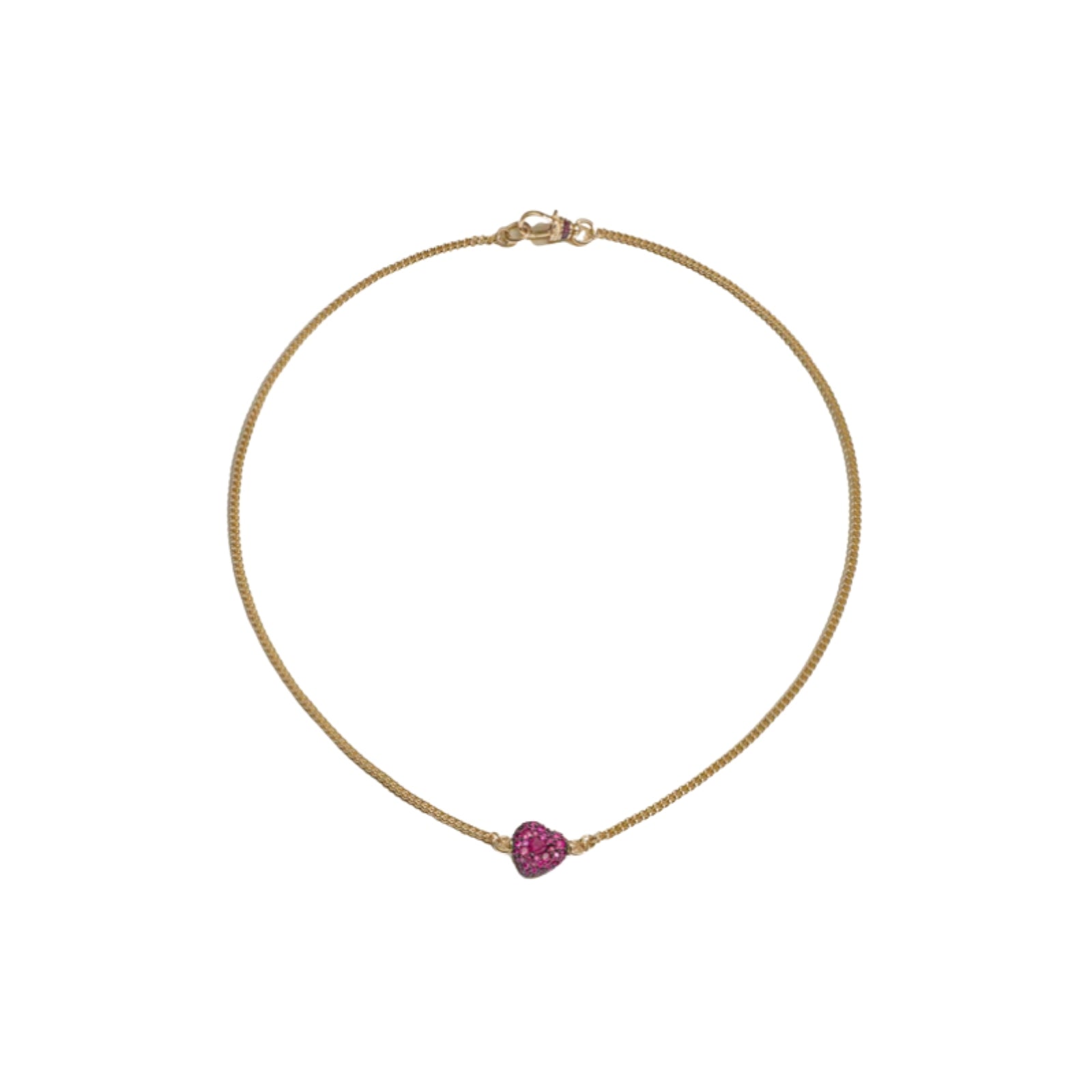 Ruby Baby Chubby Love Necklace