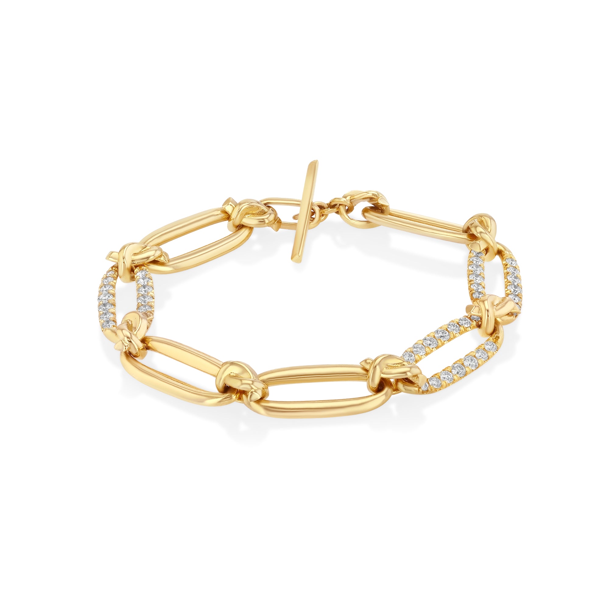 Bracelet on white background