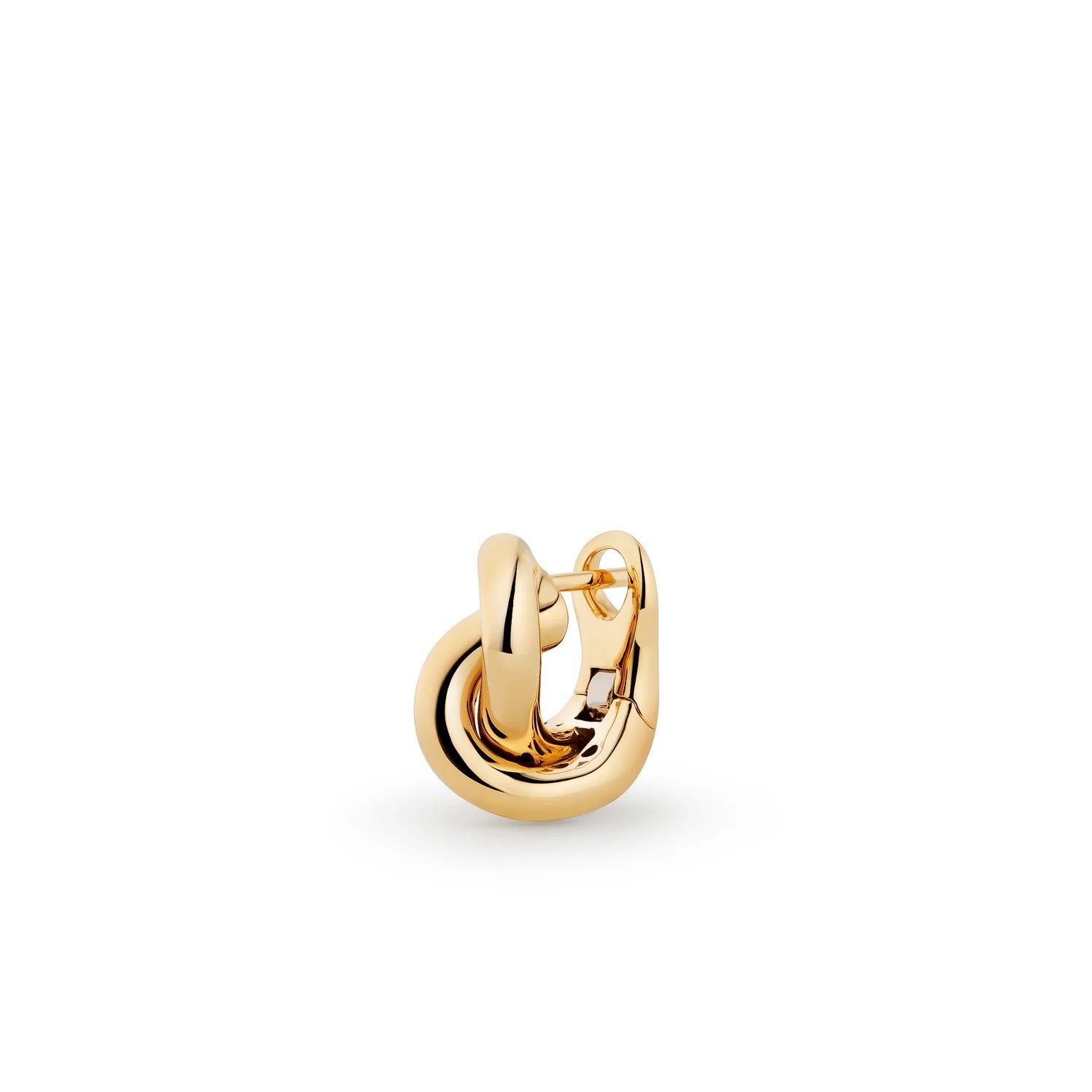 earring on white background