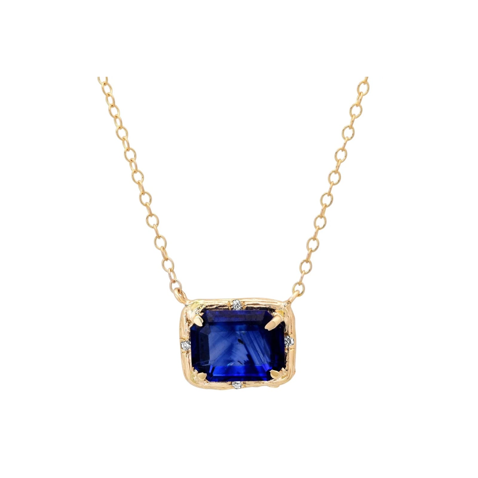Natural Mystic Sapphire Necklace
