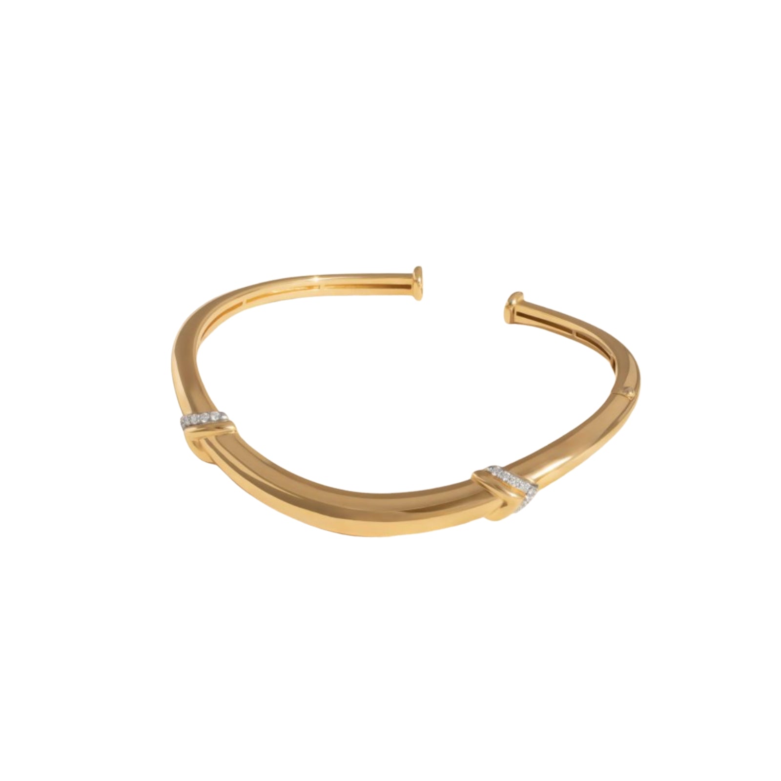Boa Belly Gold Bangle