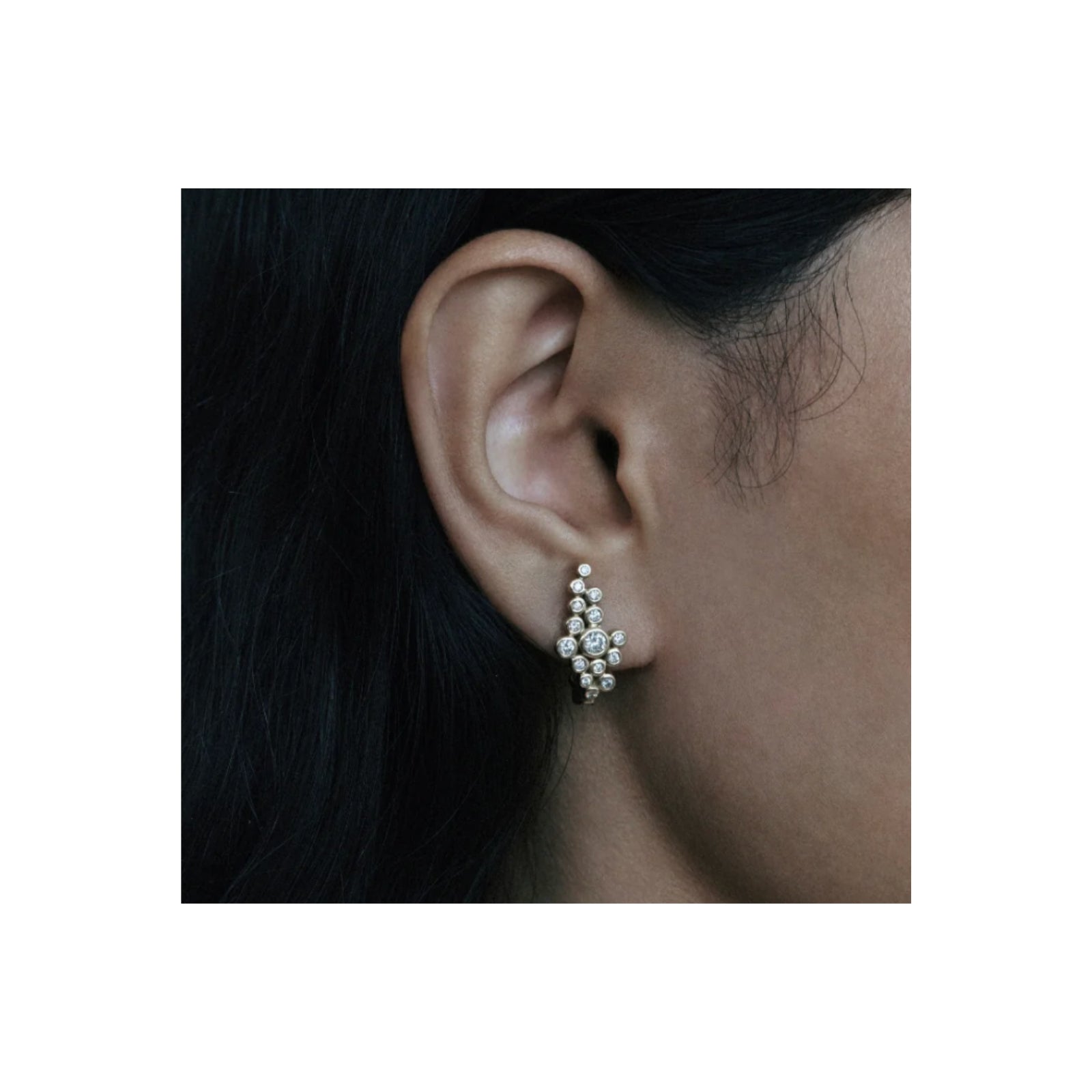 Diamond Climber Earrings