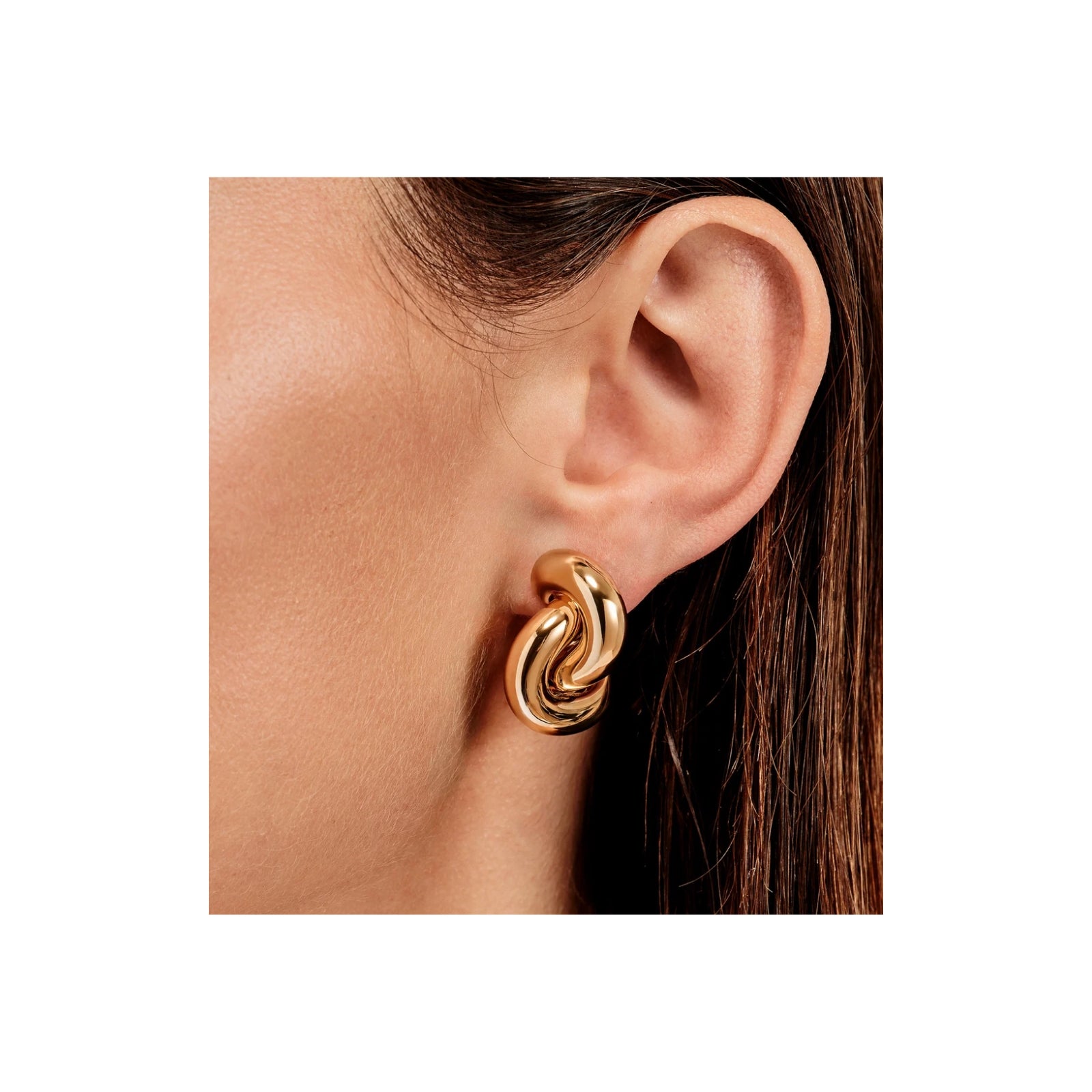 Legacy Knot Earrings Big